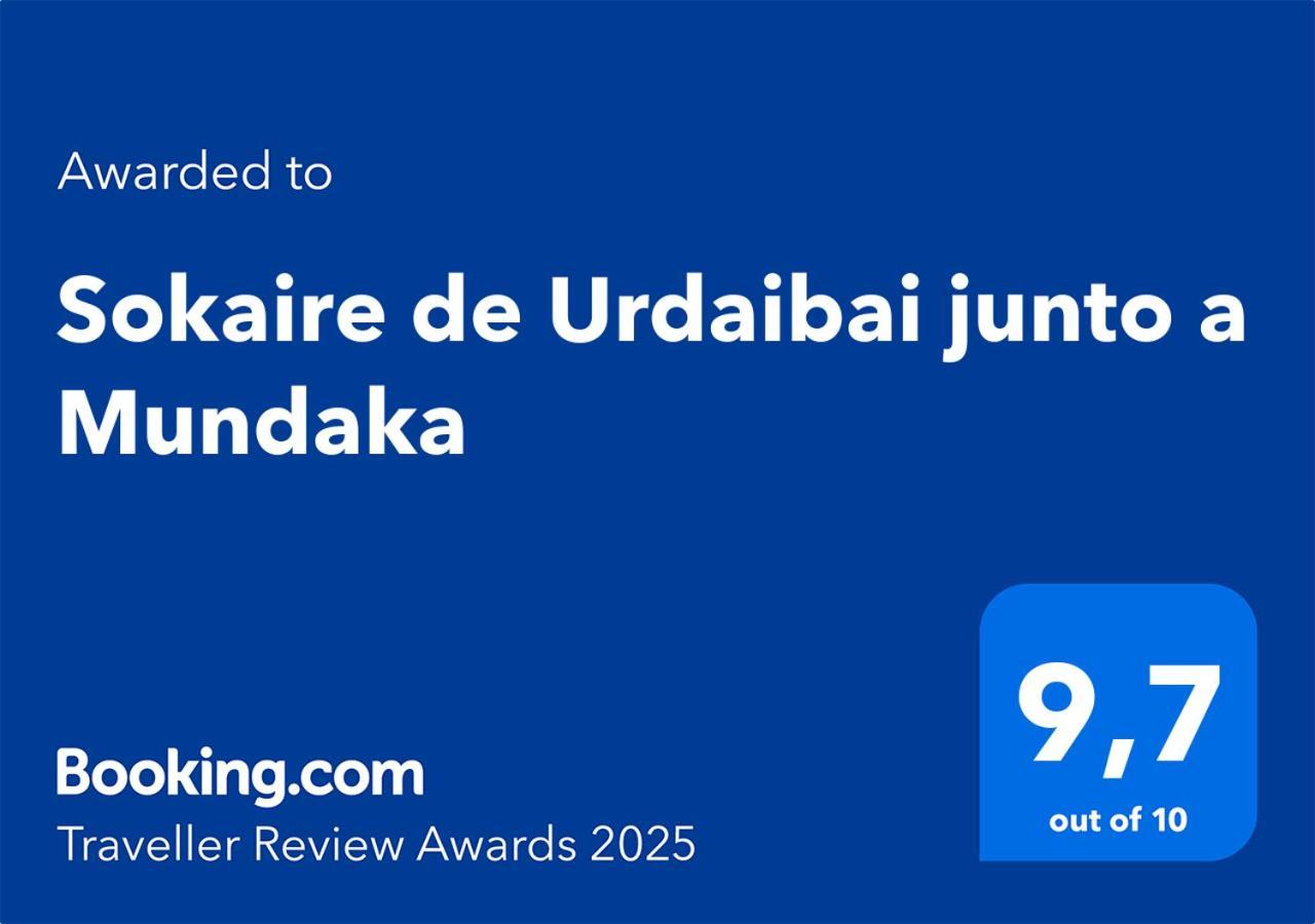 Appartement Sokaire De Urdaibai Junto A Mundaka à Sukarrieta Extérieur photo